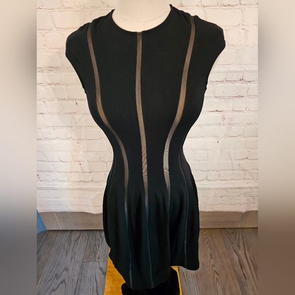 Torn by Ronny Kobo Delilah Mesh Dress in Black | XS | NWT - Picture 8 of 13